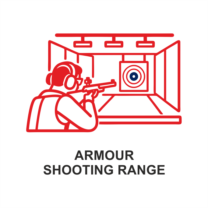 Armour shooting range